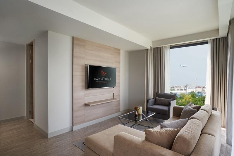 The Park 9 Hotel And Serviced Residence - Suvarnabhumi バンコク都 エクステリア 写真