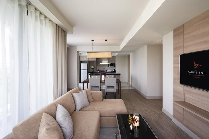 The Park 9 Hotel And Serviced Residence - Suvarnabhumi バンコク都 エクステリア 写真